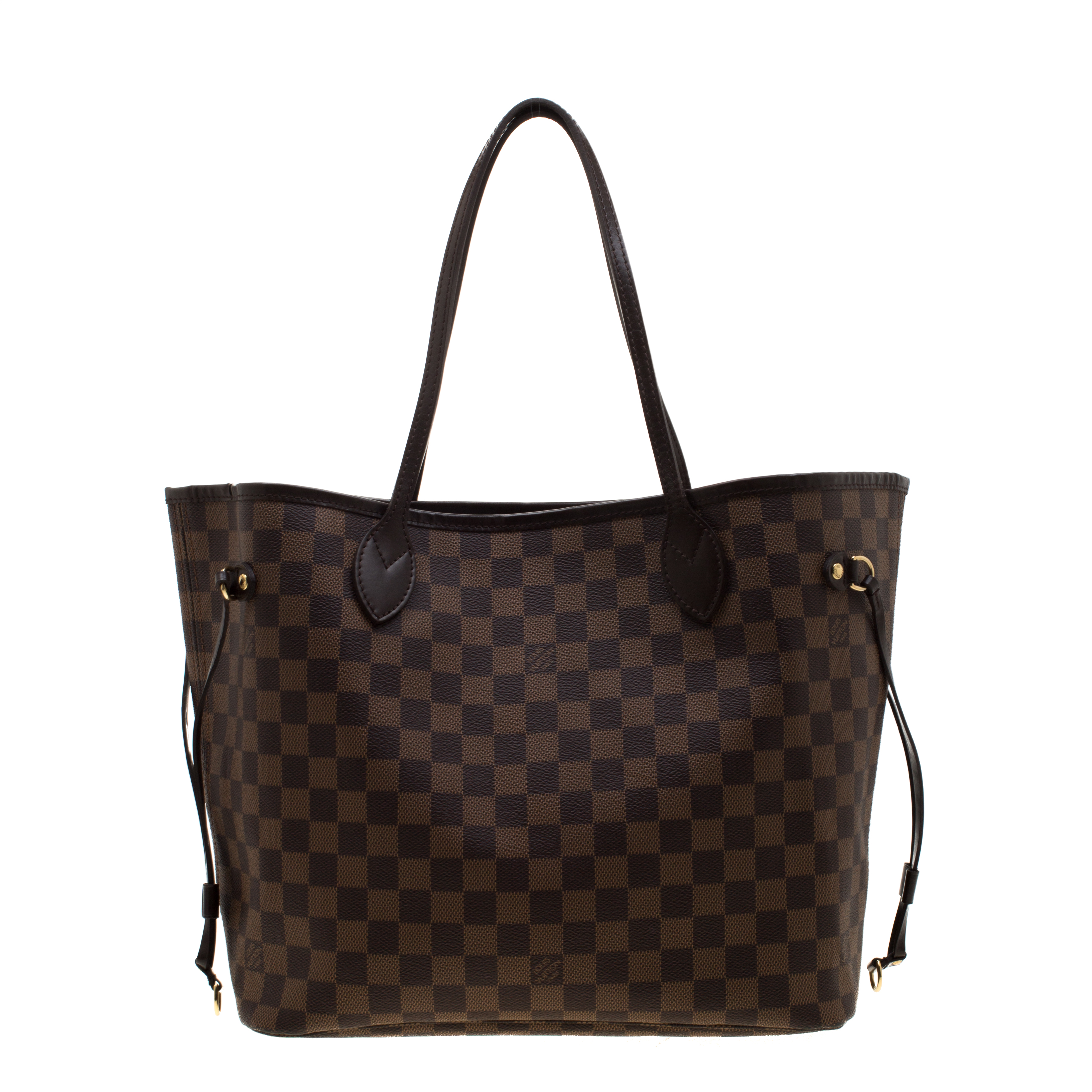 Louis Vuitton Damier Ebene Canvas Neverfull MM Bag