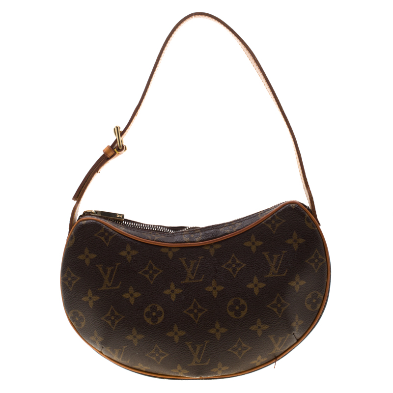 Pre Owned Louis Vuitton Monogram Canvas Croissant PM Bag