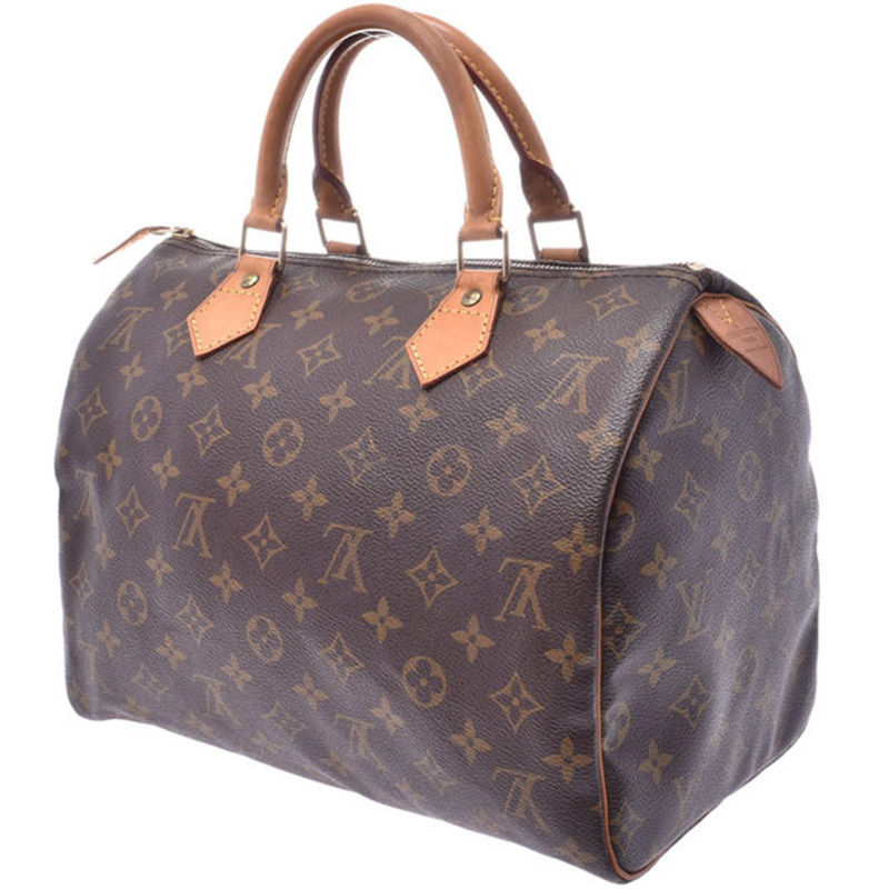 

Louis Vuitton Monogram Canvas Speedy 30 Bag, Brown