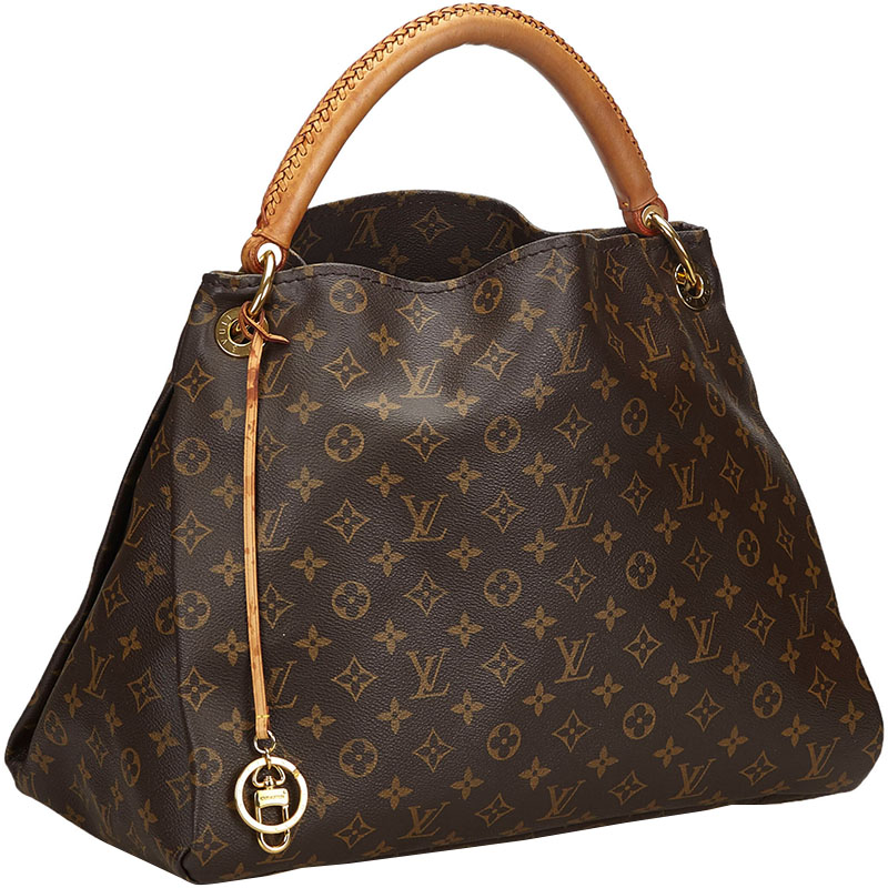 

Louis Vuitton Monogram Canvas Artsy MM Bag, Brown