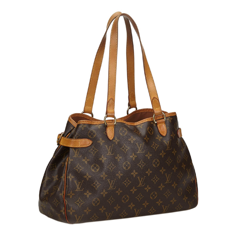 

Louis Vuitton Monogram Canvas Batignolles Horizontal Bag, Brown