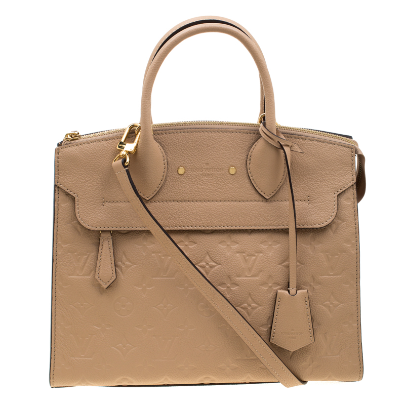 Buy Louis Vuitton Dune Monogram Empreinte Leather Pont Neuf MM Bag 210264 at best price | TLC