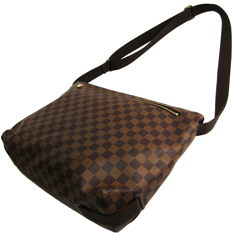 

Louis Vuitton Damier Ebene Canvas Brooklyn MM Messenger Bag, Brown