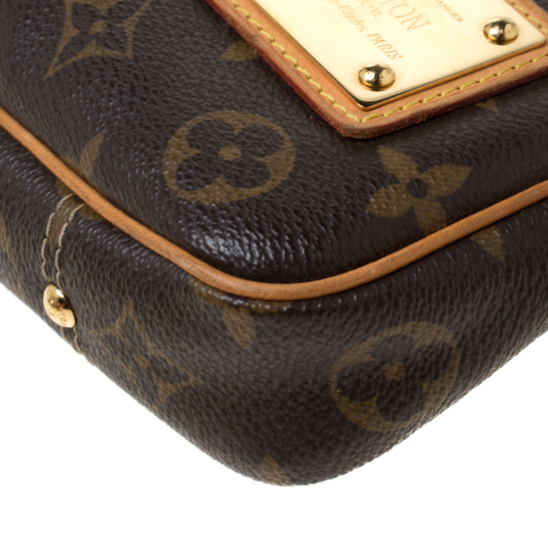 Louis Vuitton Riveting Pochette Accessoires Monogram Canvas Brown 11472230