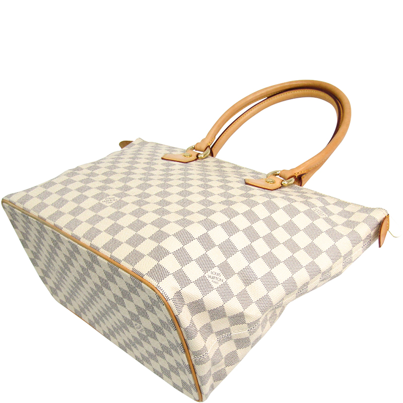 

Louis Vuitton Damier Azur Canvas Saleya MM Tote, Blue