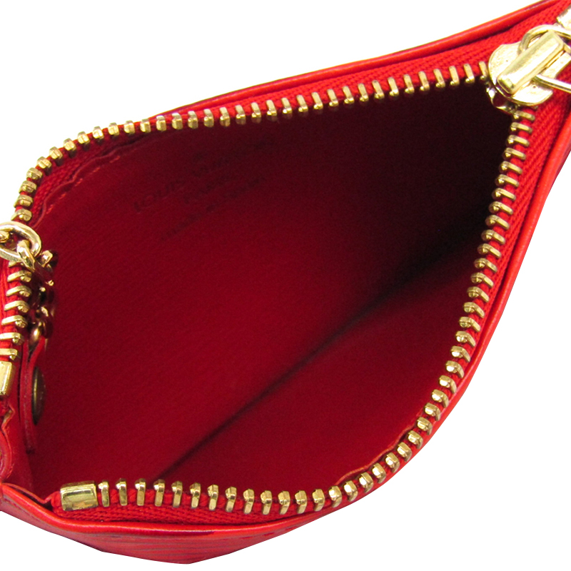 

Louis Vuitton Castilian Red Epi Leather Coin Purse