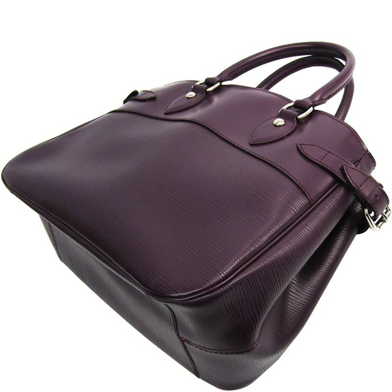 

Louis Vuitton Cassis Epi Leather Passy Bag, Purple