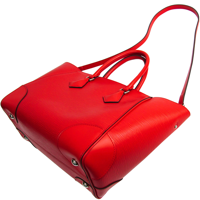 

Louis Vuitton Coqueli Epi Leather Phenix PM Bag, Red