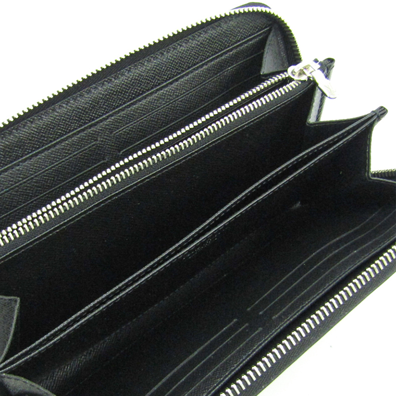

Louis Vuitton Noir Epi Leather Zippy Long Wallet, Black