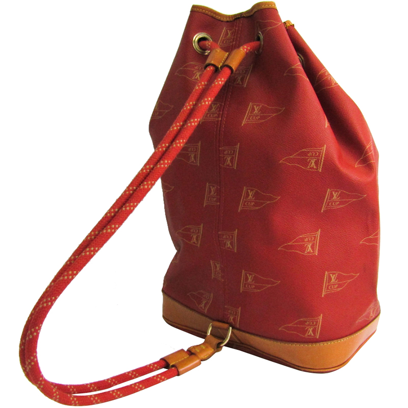 

Louis Vuitton Red Leather Louis Vuitton Cup Shoulder Bag