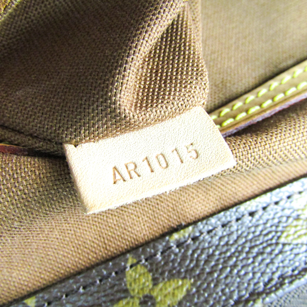Pre-owned Louis Vuitton Monogram Canvas Cabas Mezzo Bag In Brown, ModeSens