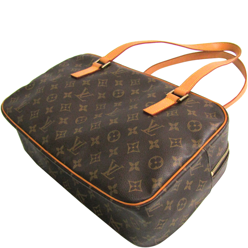 

Louis Vuitton Monogram Canvas Cite GM Bag, Brown