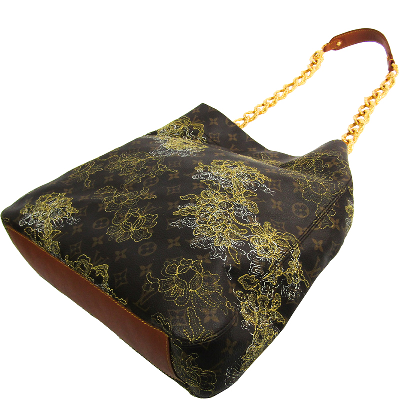 

Louis Vuitton Monogram Dentelle Felsen Shoulder Bag, Brown