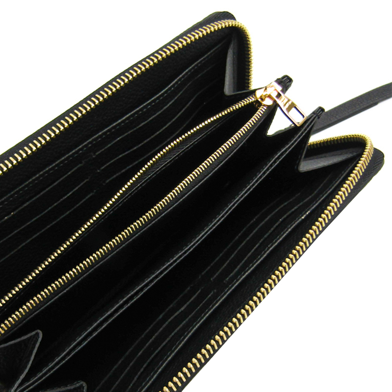 

Louis Vuitton Monogram Canvas Empreinte Wallet, Black