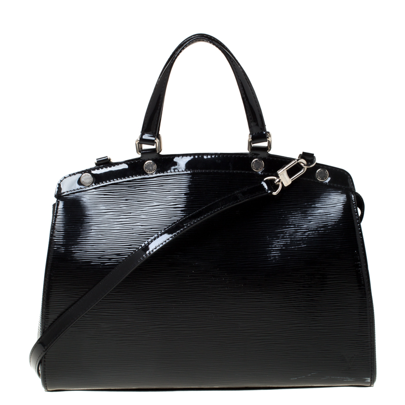 مملوكة مسبقًا Louis Vuitton Black Electric Epi Leather Brea MM Bag