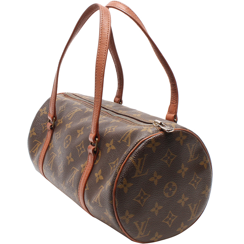

Louis Vuitton Damier Ebene Canvas Papillon 26 Bag, Brown