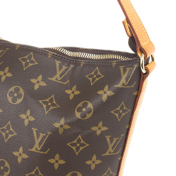 Louis Vuitton Amfar Sharon Stone Convertible Hobo 866290 Brown Shoulder Bag  For Sale at 1stDibs