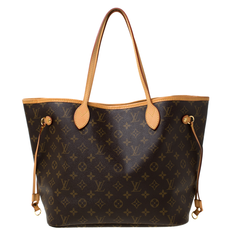 Louis Vuitton Monogram Canvas Neverfull MM Bag