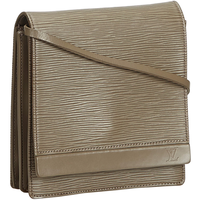 

Louis Vuitton Gray Epi Leather Biarritz Bag, Grey