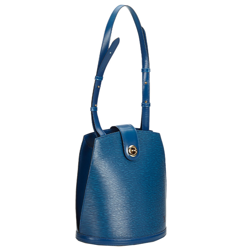 

Louis Vuitton Epi Leather Cluny Bag, Blue