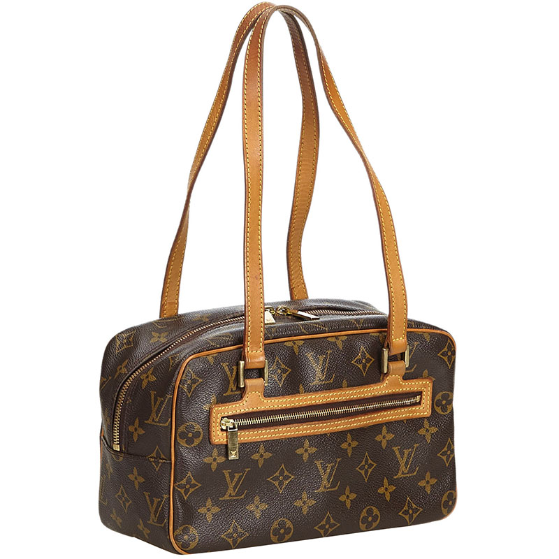 

Louis Vuitton Monogram Canvas Cite MM Bag, Brown