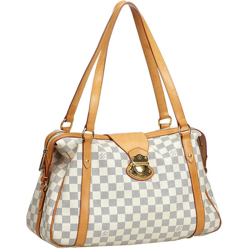 

Louis Vuitton Damier Azur Canvas Stresa PM Bag, Grey