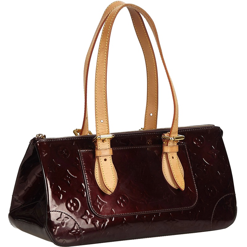 

Louis Vuitton Amarante Monogram Vernis Rosewood Avenue Bag, Purple