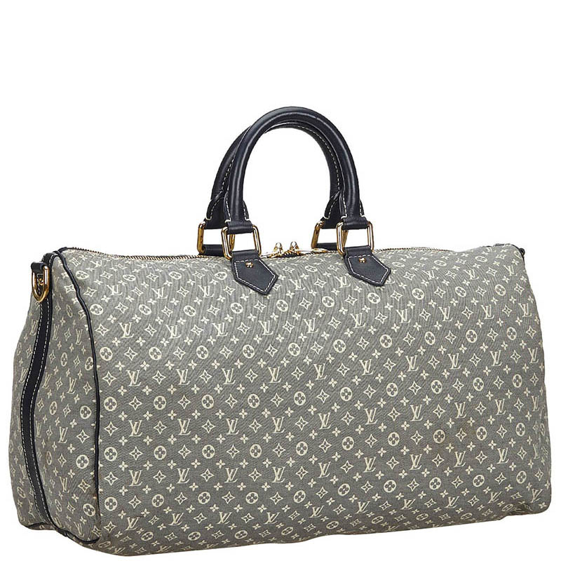 

Louis Vuitton Monogram Canvas Idylle Speedy Voyage 45, Grey