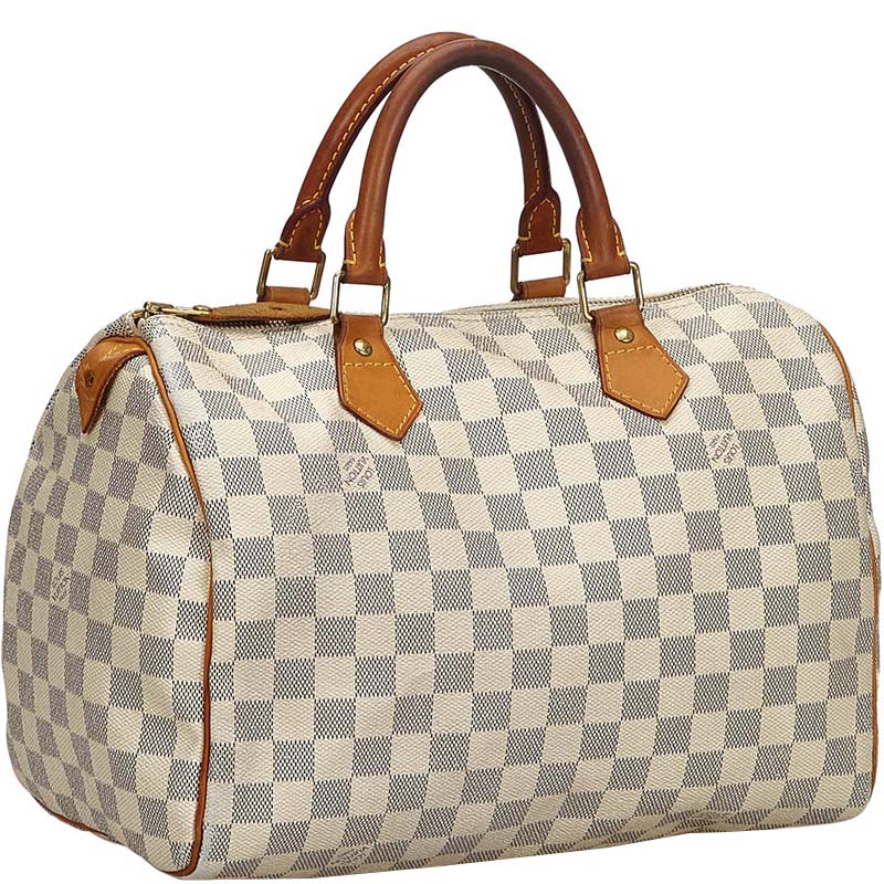 

Louis Vuitton Damier Azur Speedy 25, Blue