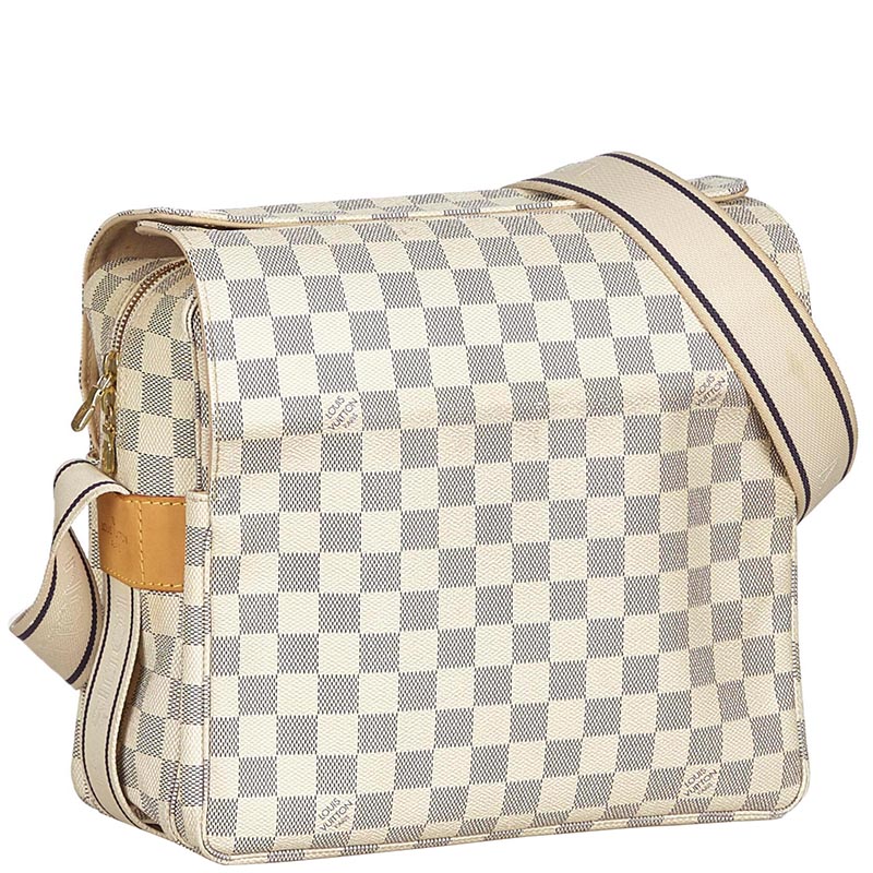 

Louis Vuitton Damier Azur Naviglio Messenger Bag, Multicolor