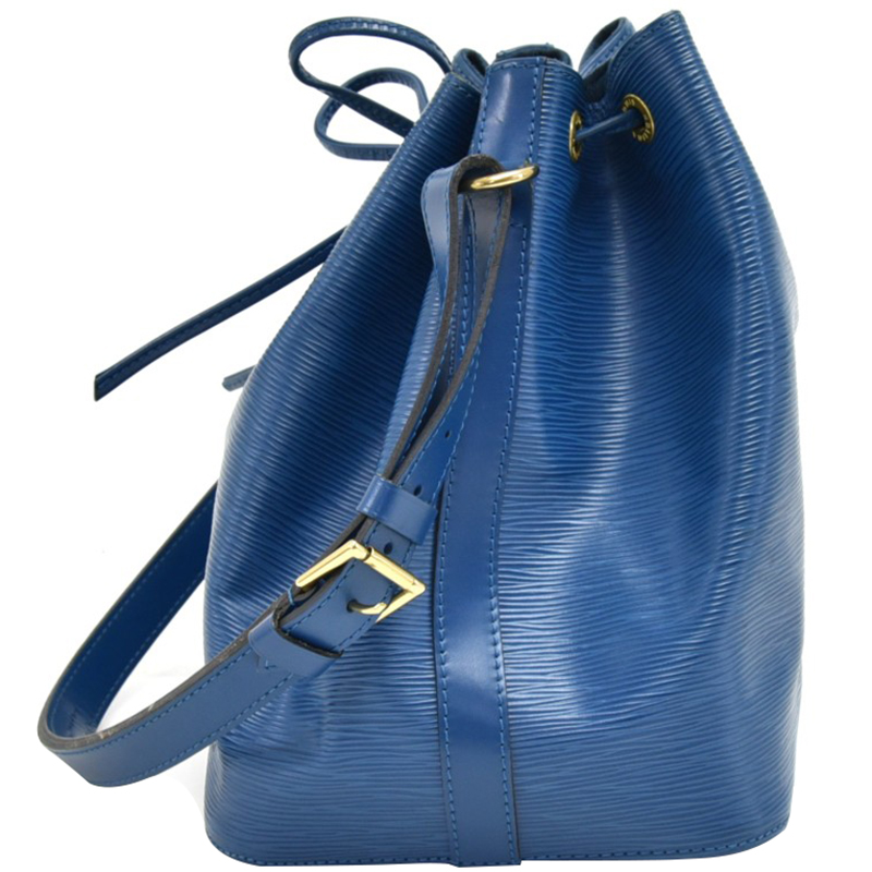 

Louis Vuitton Toledo Blue Epi Leather Petit Noe Bag