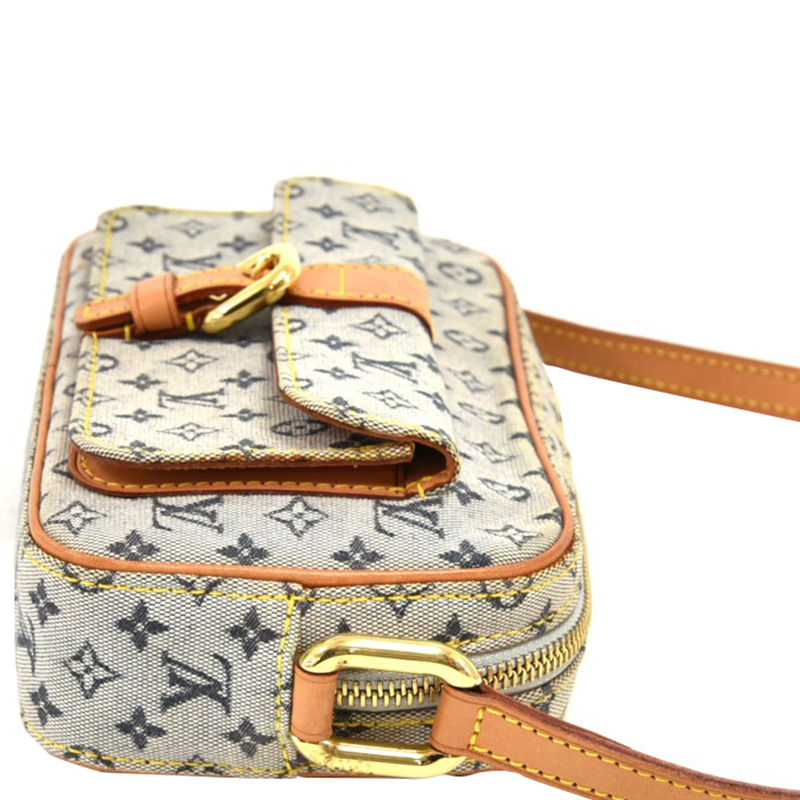 

Louis Vuitton Blue Monogram Mini Lin Canvas Shoulder Bag
