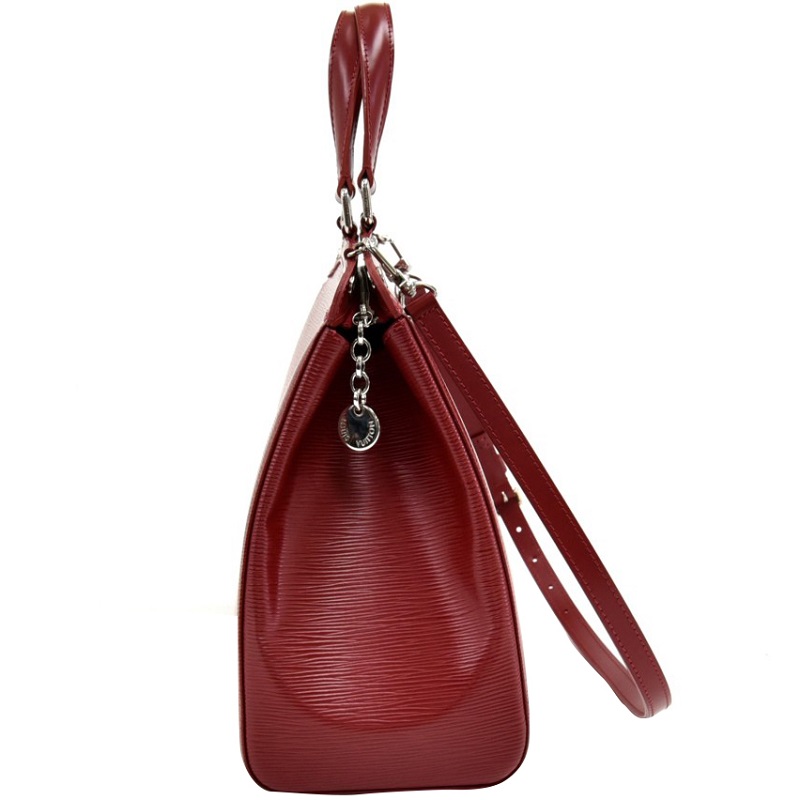 

Louis Vuitton Red Epi Leather Brea GM Bag