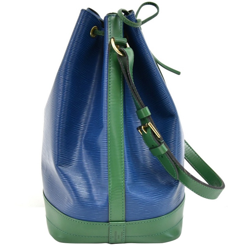 

Louis Vuitton Green/Blue Epi Leather Noe  Shoulder Bag