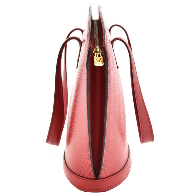 

Louis Vuitton Red Epi Leather Saint Jacques PM Bag