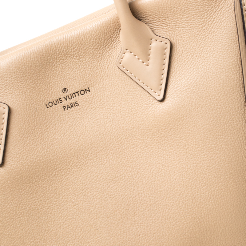 Louis Vuitton Galet Beige Monogram Velvet and Veau Cachemire Leather W PM  Bag Louis Vuitton