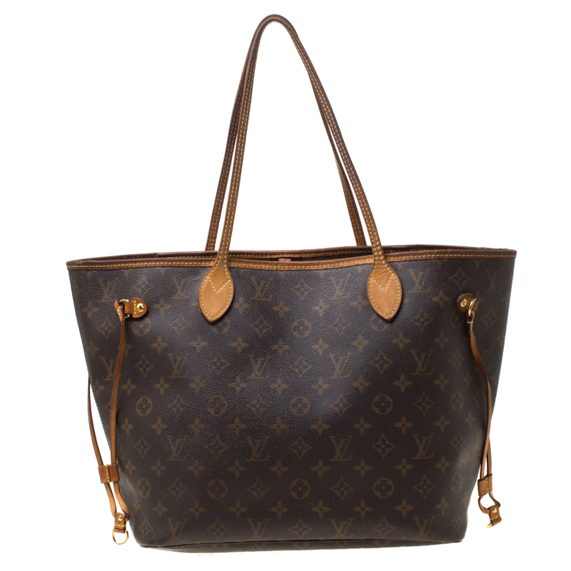 Louis Vuitton Monogram Canvas Neverfull MM Bag