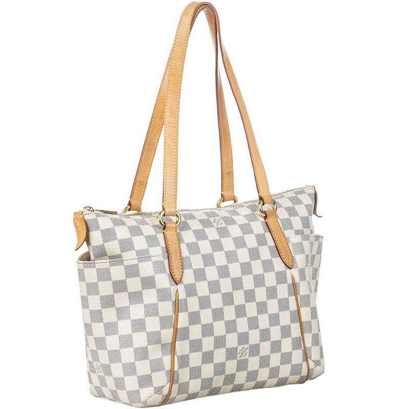 

Louis Vuitton Damier Azur Canvas Totally PM Bag, Blue