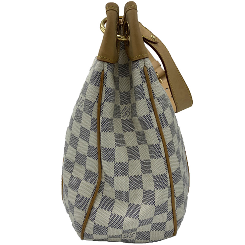 

Louis Vuitton Damier Azur Canvas Galliera PM Bag, Multicolor