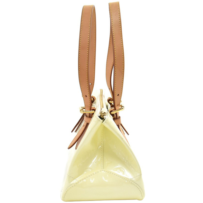

Louis Vuitton White Perle Vernis Leather Rosewood Avenue Bag