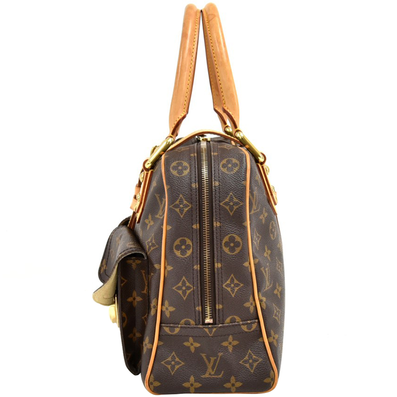 

Louis Vuitton Monogram Canvas Manhattan GM Bag, Brown