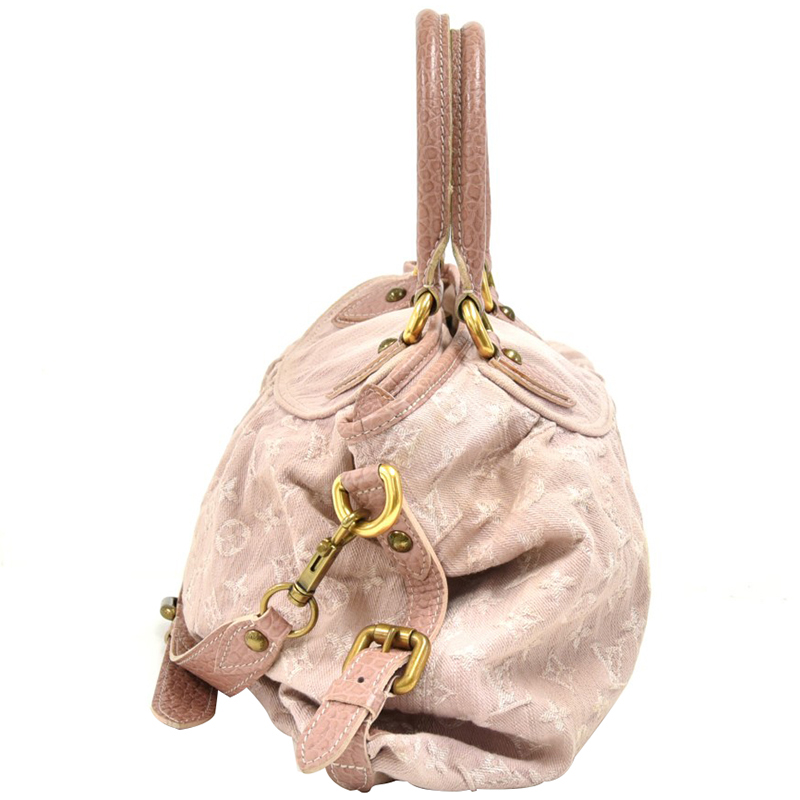 

Louis Vuitton Pink Rose Monogram Denim Neo Cabby MM Bag