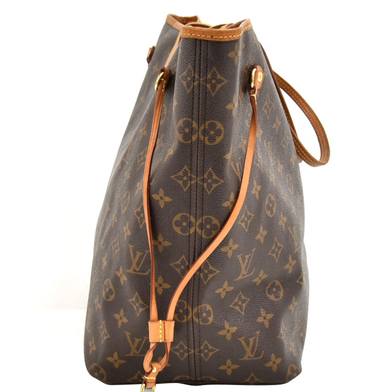 

Louis Vuitton Monogram Canvas Neverfull GM Bag, Brown
