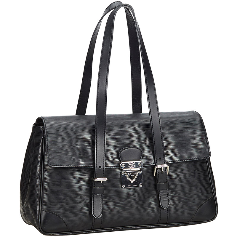 

Louis Vuitton Black Epi Segur MM Shoulder Bag