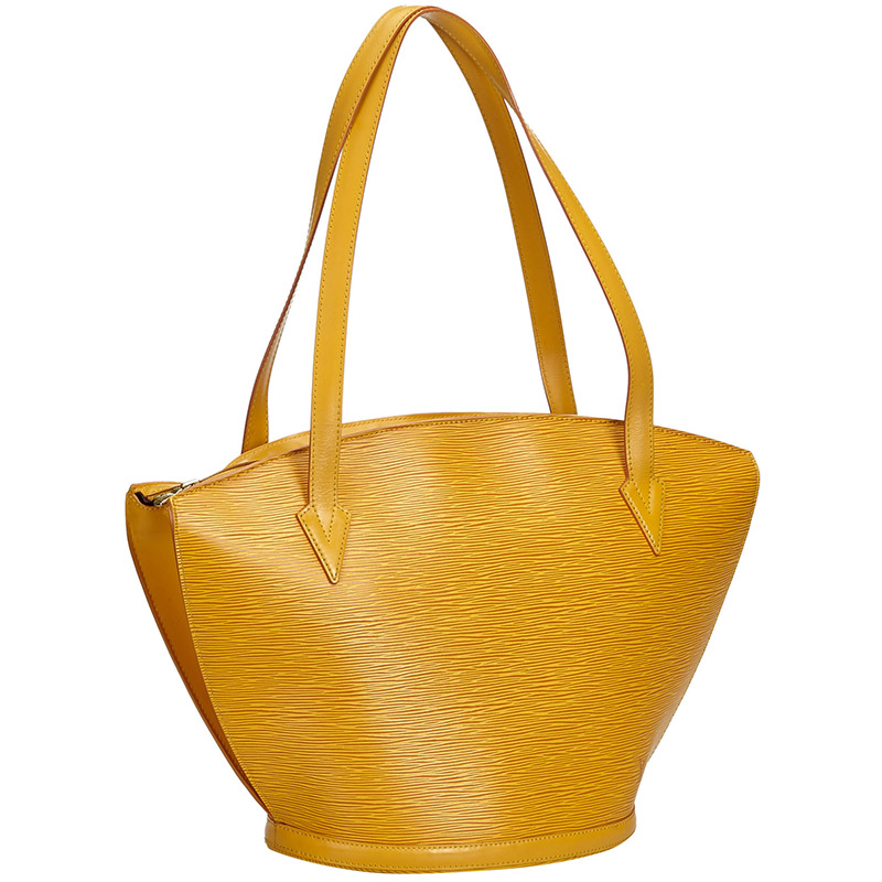 

Louis Vuitton Yellow Epi Leather Saint Jacques PM Bag