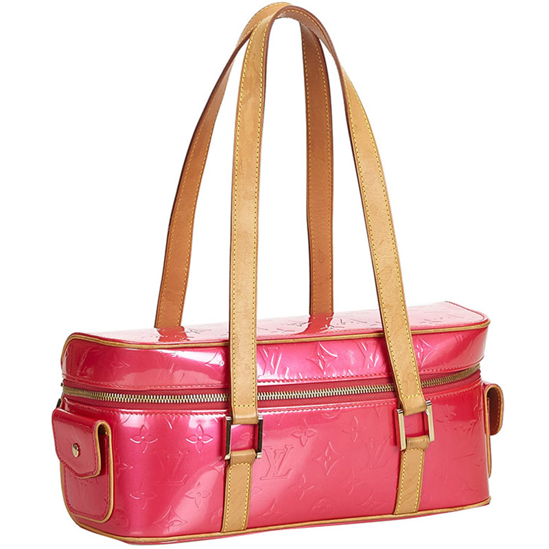 

Louis Vuitton Pink Vernis Sullivan Horizontal PM