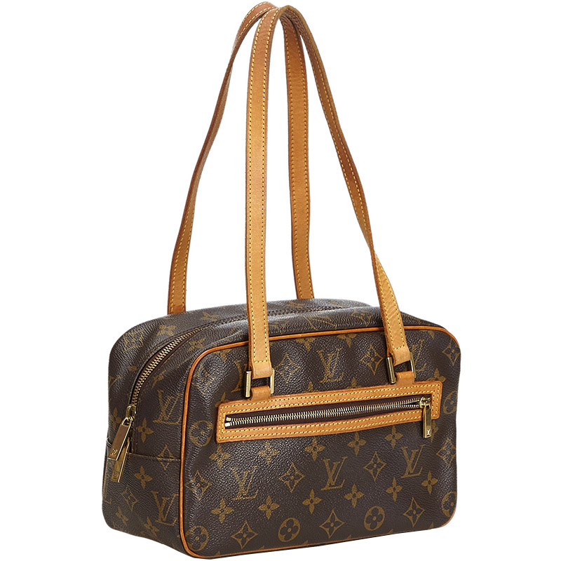 

Louis Vuitton Monogram Canvas Cite MM Bag, Brown