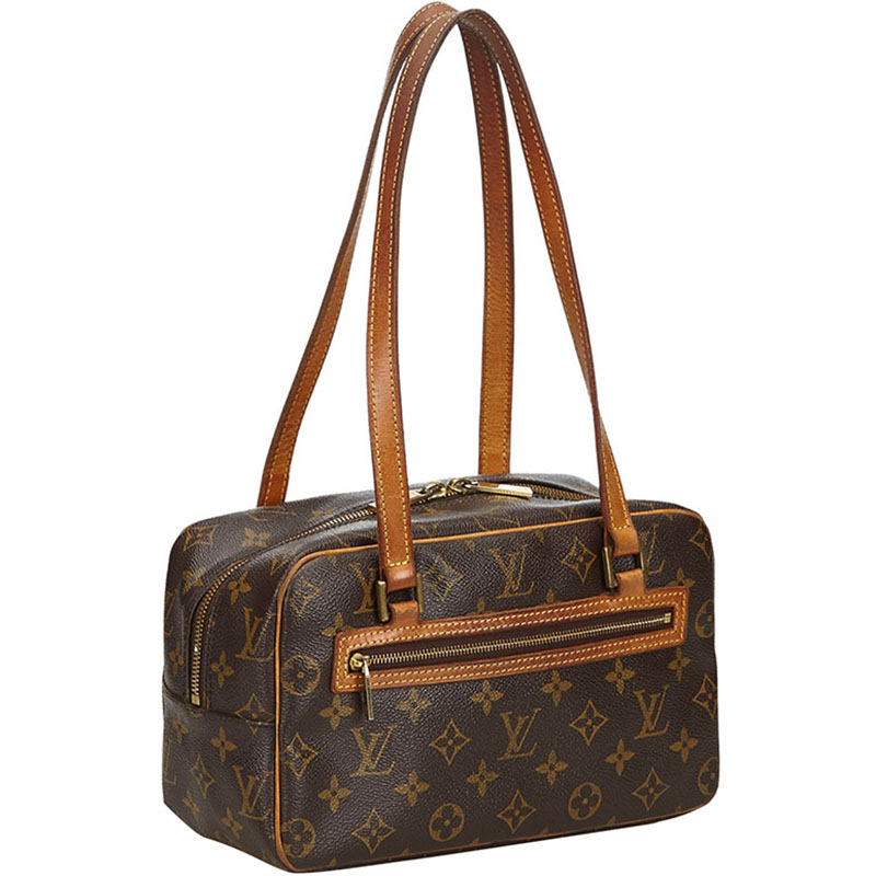 

Louis Vuitton Monogram Canvas Cite MM Bag, Brown
