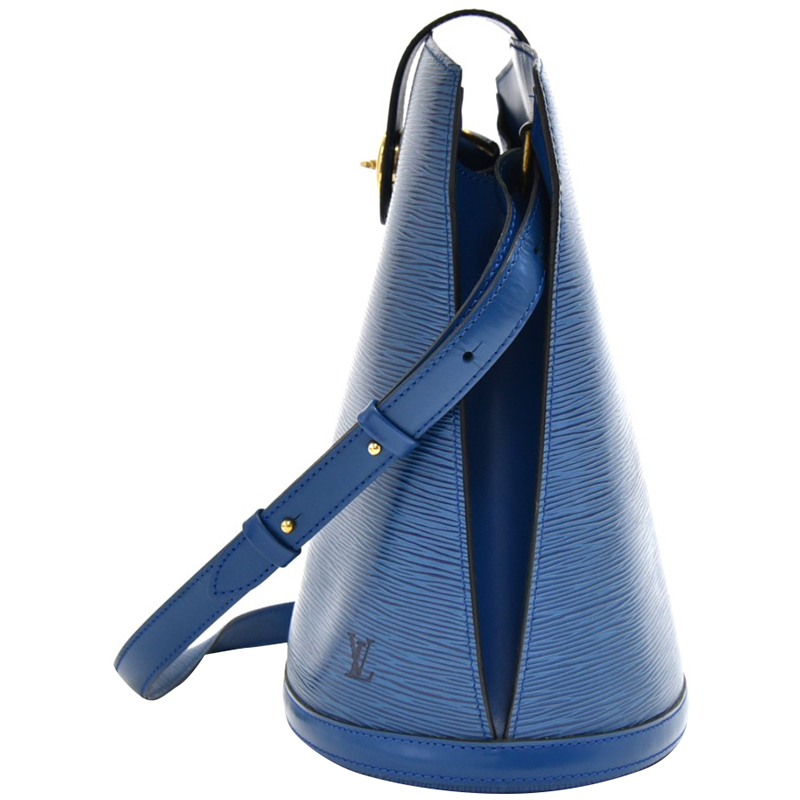

Louis Vuitton Blue Epi Leather Cluny Shoulder Bag