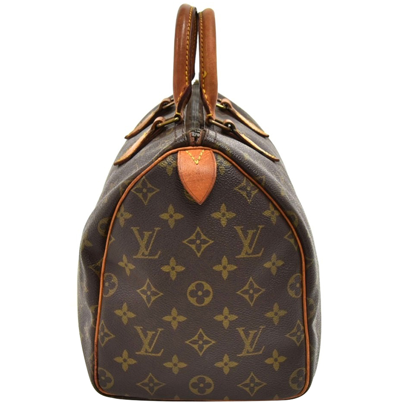 

Louis Vuitton Monogram Canvas Speedy 30 Bag, Brown